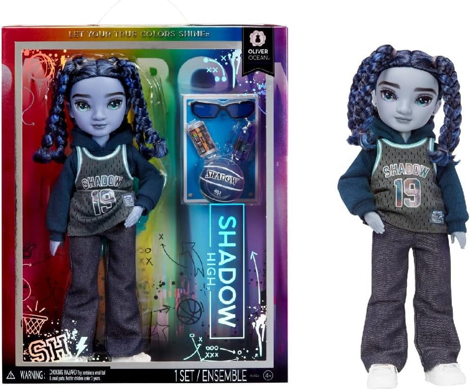 Rainbow High Shadow High Oliver Ocean Blue Fashion Poseable Doll, 1 lb