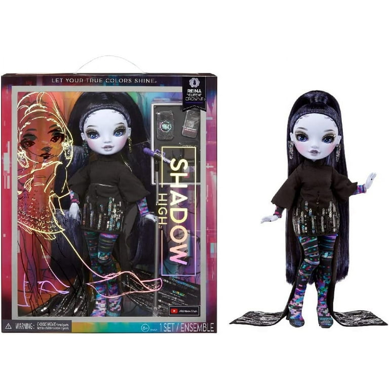 レインボーハイ シャドーハイ Rainbow high Shadow High Rainbow High Shadow High Reina Glitch Crowne- Purple Fashion