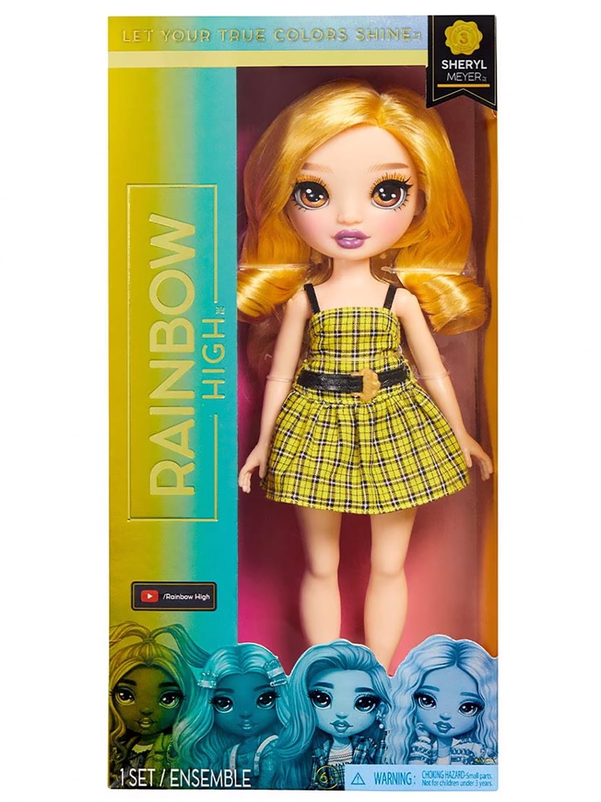 Rainbow High Sheryl Meyer Fashion Doll, 12 in - Walmart.com