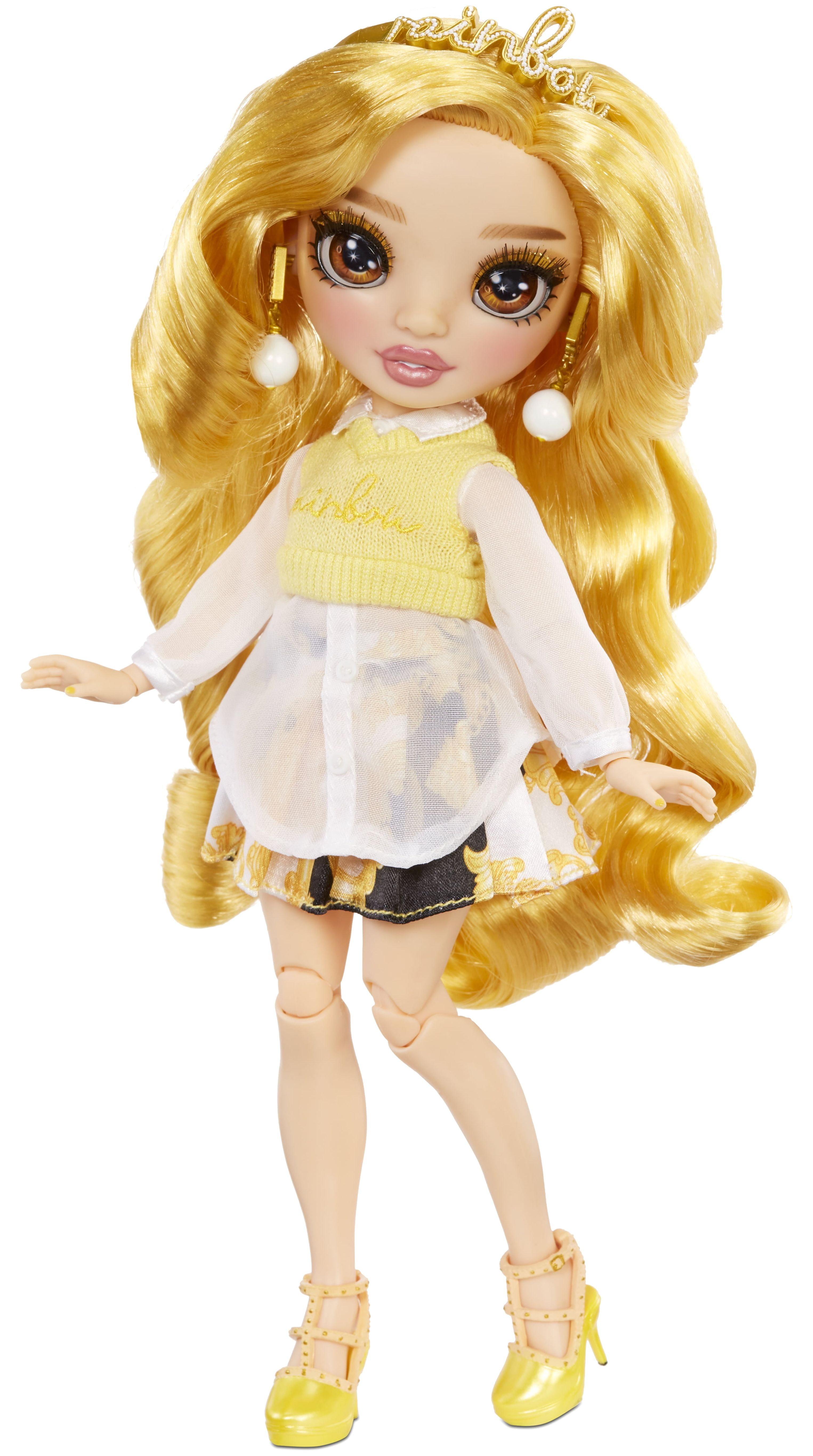  Rainbow High Series 3 Sheryl Meyer Fashion Doll – Marigold  (Yellow) with 2 Designer Outfits to Mix & Match with Accessories, Gift for  Kids and Collectors, Toys for Kids Ages 6
