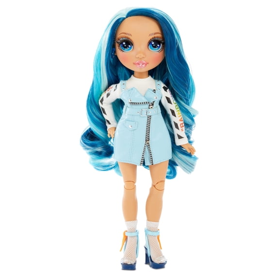 Rainbow High Skyler Bradshaw – Blue Fashion Doll with 2 Outfits