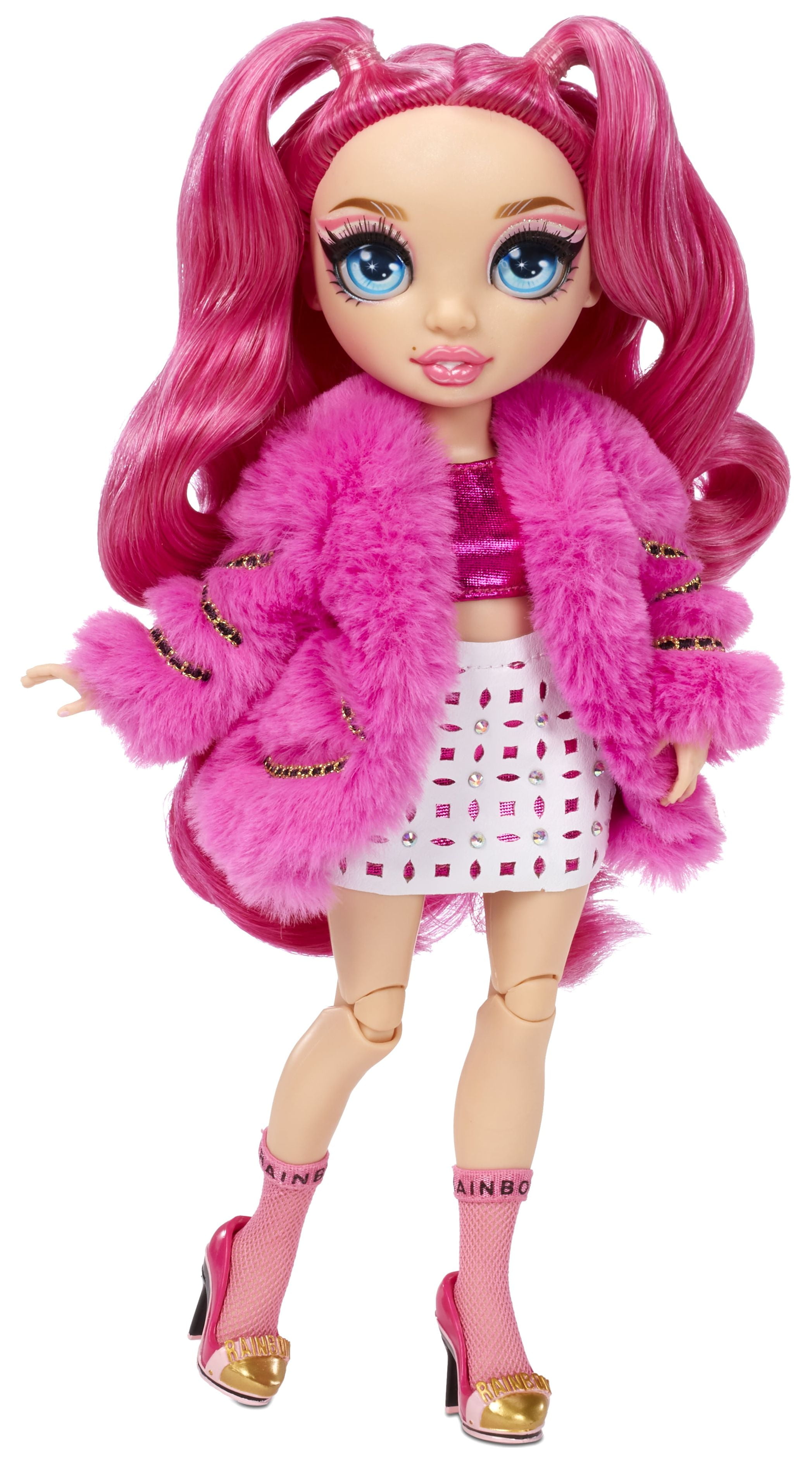 Rainbow High Stella Monroe – Fuchsia (Hot Pink) Fashion Doll with 2 ...