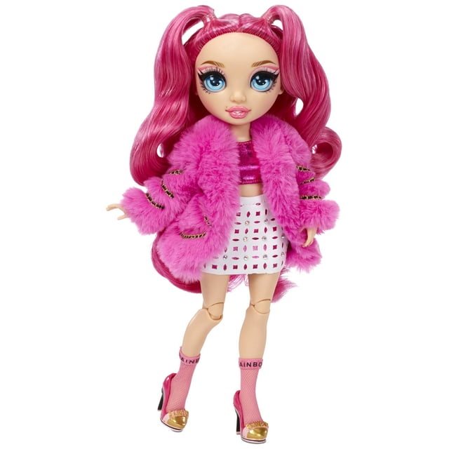 Rainbow High Stella Monroe – Fuchsia (Hot Pink) Fashion Doll with 2 ...