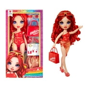 Rainbow High Swim & Style Ruby, Red 11” Doll, Ages 4-12