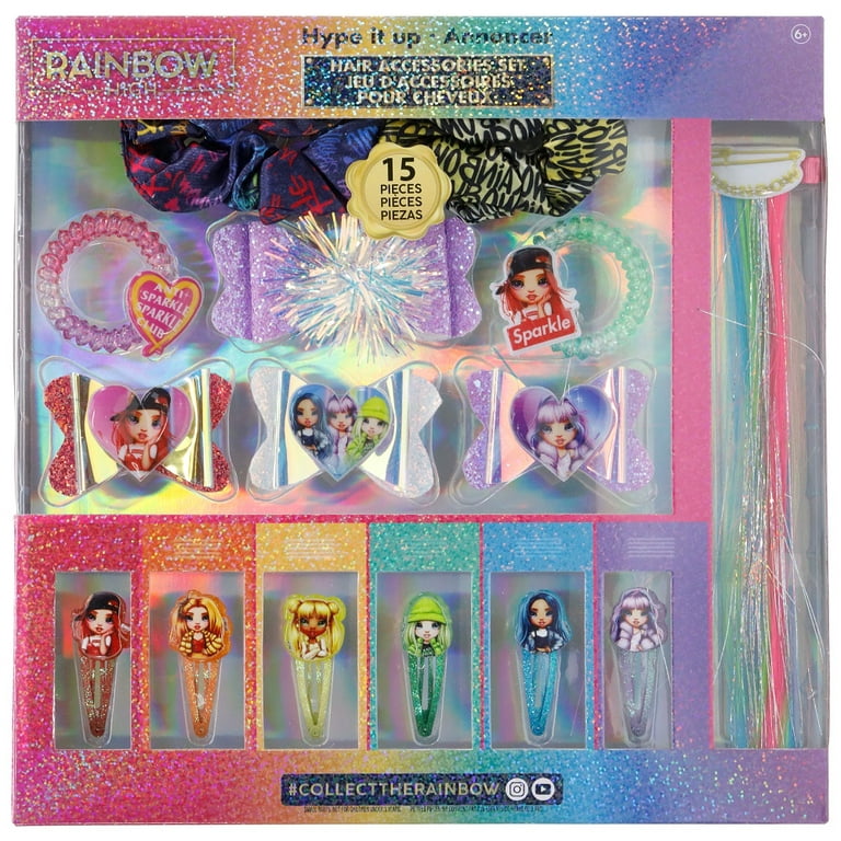 Rainbow High - Townley Girl Hair Accessories Makeup Set for Girls