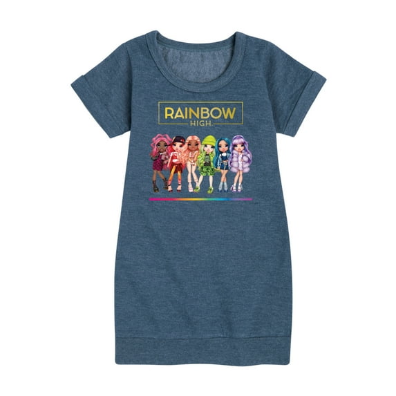 Rainbow High - Toy Doll Lineup - Toddler And Youth Girls Fleece Dress