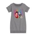 thumbnail image 1 of Rainbow High - Turn It Up - Toddler And Youth Girls Fleece Dress, 1 of 5