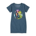 thumbnail image 1 of Rainbow High - Violet Skyler Jade - Toddler And Youth Girls Fleece Dress, 1 of 5