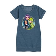 Rainbow High - Violet Skyler Jade - Toddler And Youth Girls Fleece Dress
