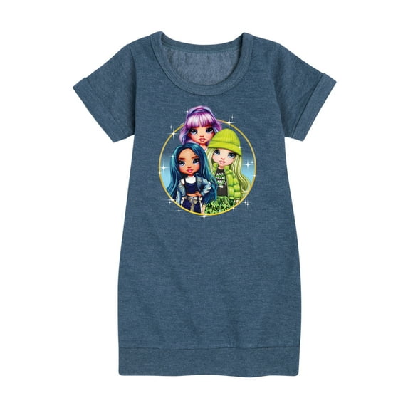 Rainbow High - Violet Skyler Jade - Toddler And Youth Girls Fleece Dress