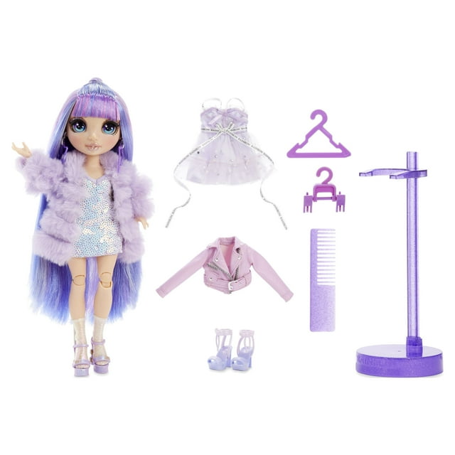 Rainbow High Violet Willow – Purple Fashion Doll with 2 Outfits