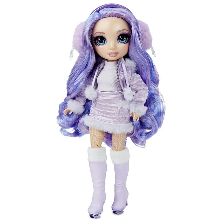  Rainbow High Violet Willow - Purple Clothes Fashion Doll with 2  Complete Mix & Match Outfits and Accessories, Toys for Kids 6 to 12 Years  Old : Toys & Games