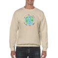 thumbnail image 1 of Rainbow Hope Collection C. Sweatshirt Men -June Erica Vess Designs, Male x-Large, 1 of 4