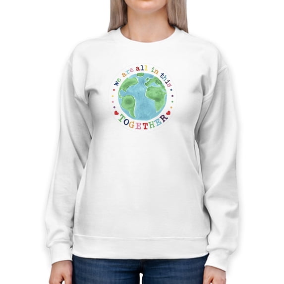 Rainbow Hope Collection C. Sweatshirt Women -June Erica Vess Designs, Female 5X-Large