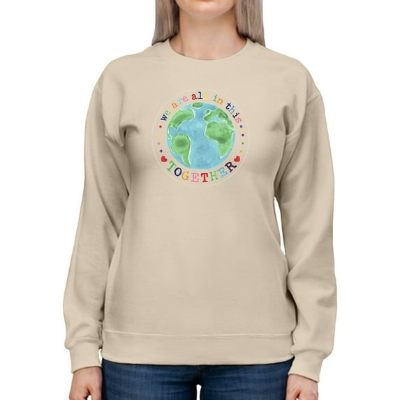 Rainbow Hope Collection C. Sweatshirt Women -June Erica Vess Designs, Female Small
