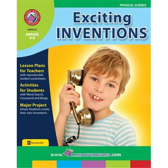 Rainbow Horizons A212 Exciting Inventions - Grade 4 to 8
