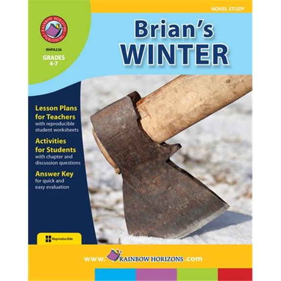 Rainbow Horizons A226 Brians Winter - Novel Study - Grade 4 to 7