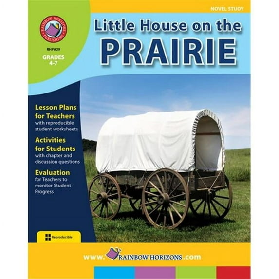 Rainbow Horizons A29 Little House on the Prairie - Novel Study - Grade 4 to 7