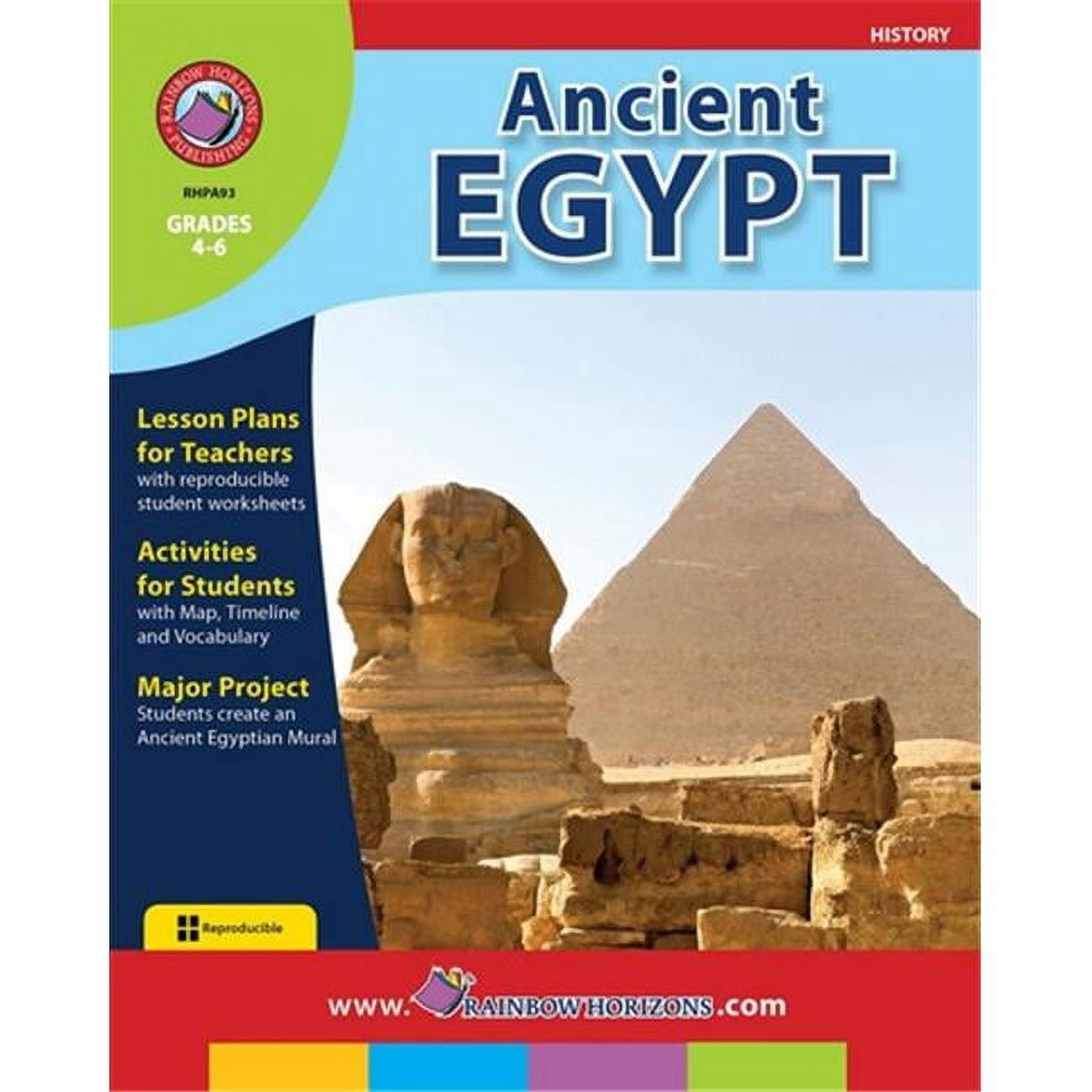 Rainbow Horizons A93 Ancient Egypt - Grade 4 to 6 - Walmart.com