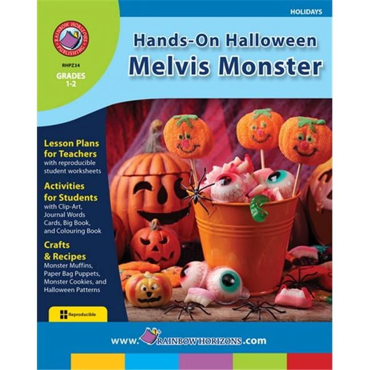 Rainbow Horizons Hands on Halloween Melvis Monster - Grade 1 to 2 ...