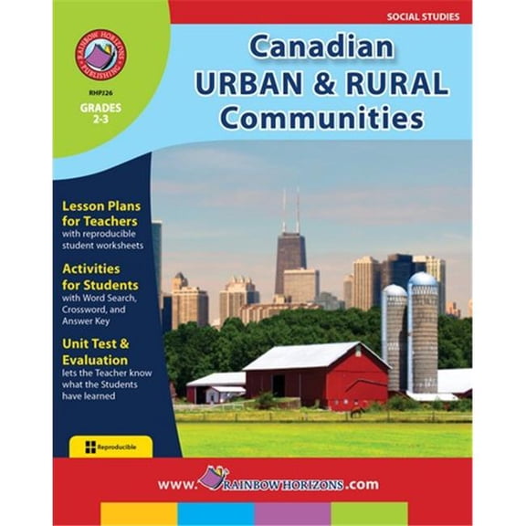 Rainbow Horizons JSLA26 Canadian Urban & Rural Communities - Grade 2 to 3