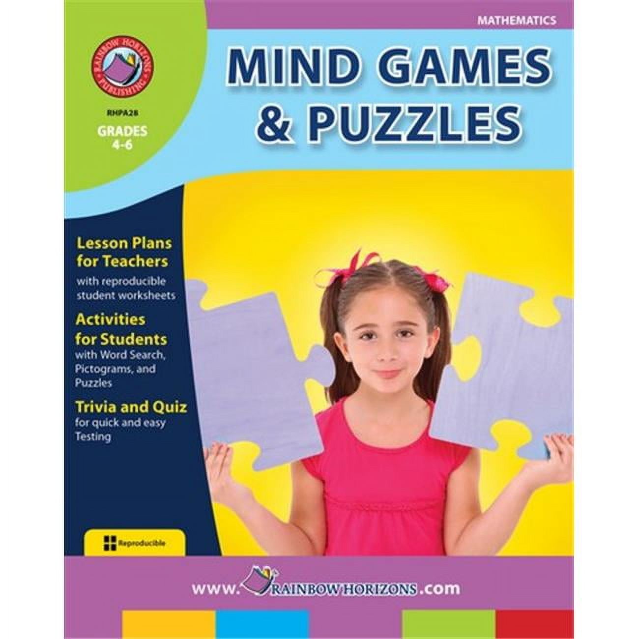 Rainbow Horizons Mind Games & Puzzles - Grade 4 to 6 - Walmart.com