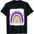 thumbnail image 1 of Rainbow I Wear Gold For Neuroblastoma Awareness Month T-Shirt, 1 of 4