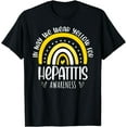 thumbnail image 1 of Rainbow In May We Wear Yellow For Hepatitis Awareness Month T-Shirt, 1 of 4