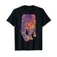 thumbnail image 1 of Rainbow Jaguar Abstract Colorful Cat Lover T-Shirt, 1 of 5