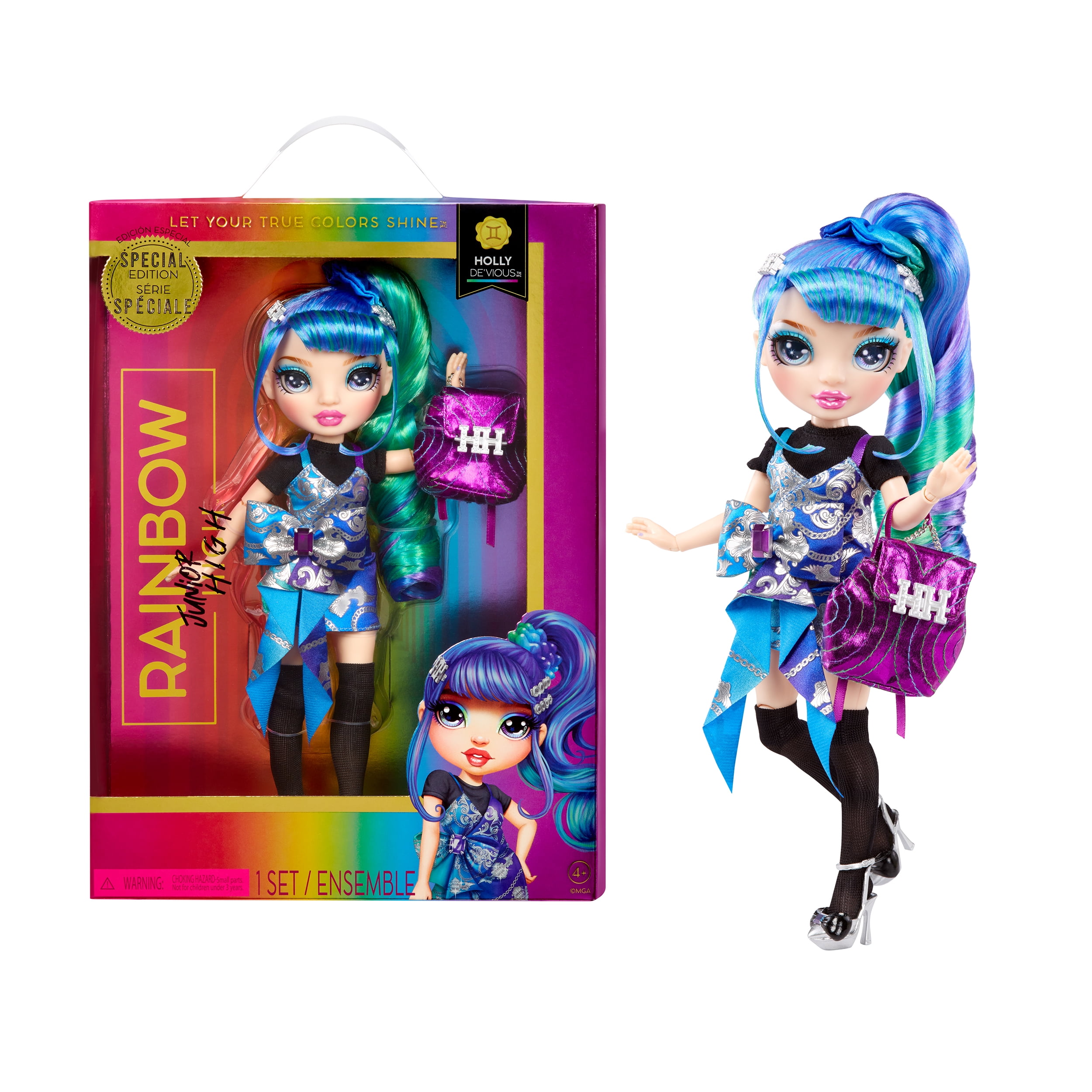 Monster High Cleo De Nile and Deuce Gorgon Collectible Dolls, Howliday Love  Edition 2-Pack