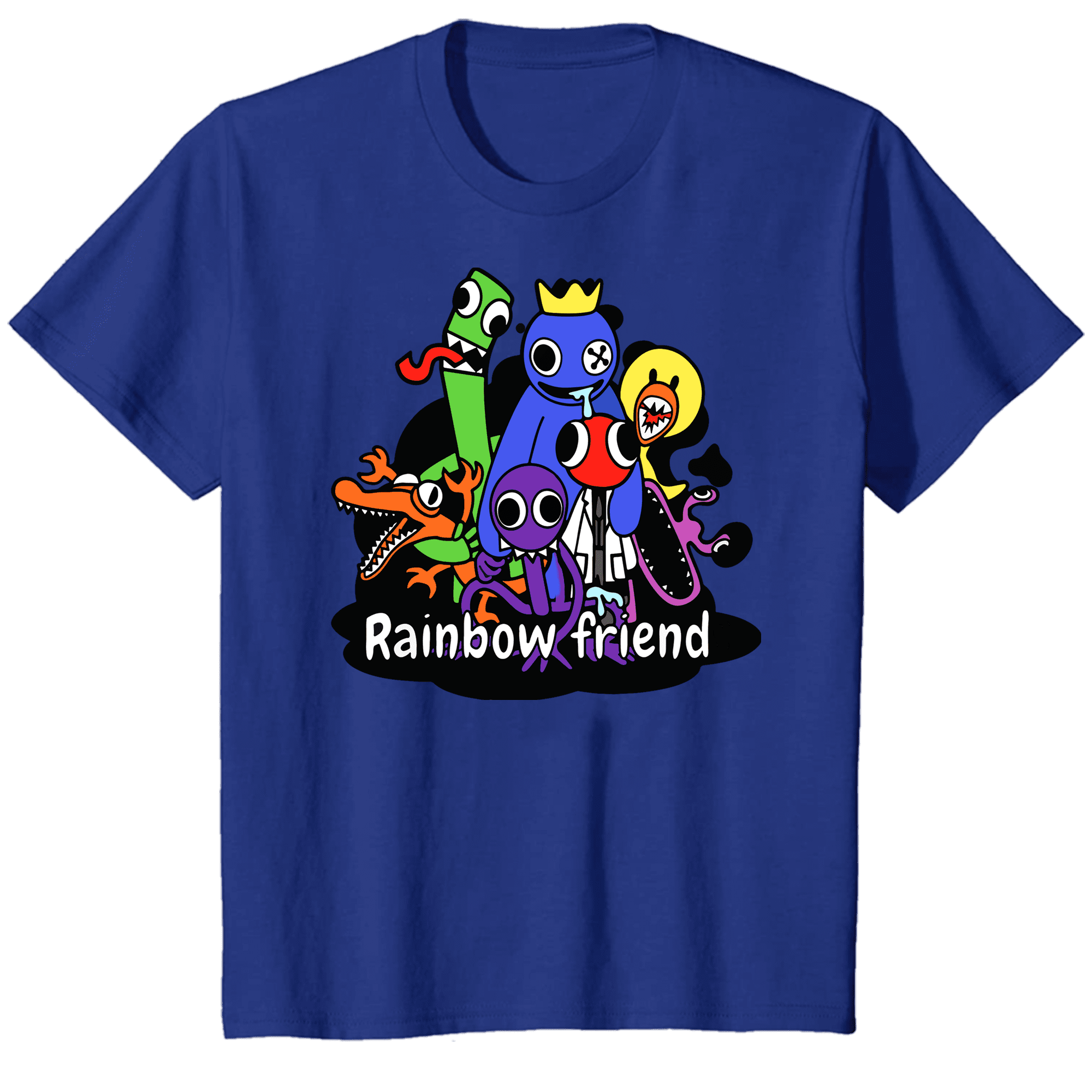 Kids Rainbow Friends Shirt Blue