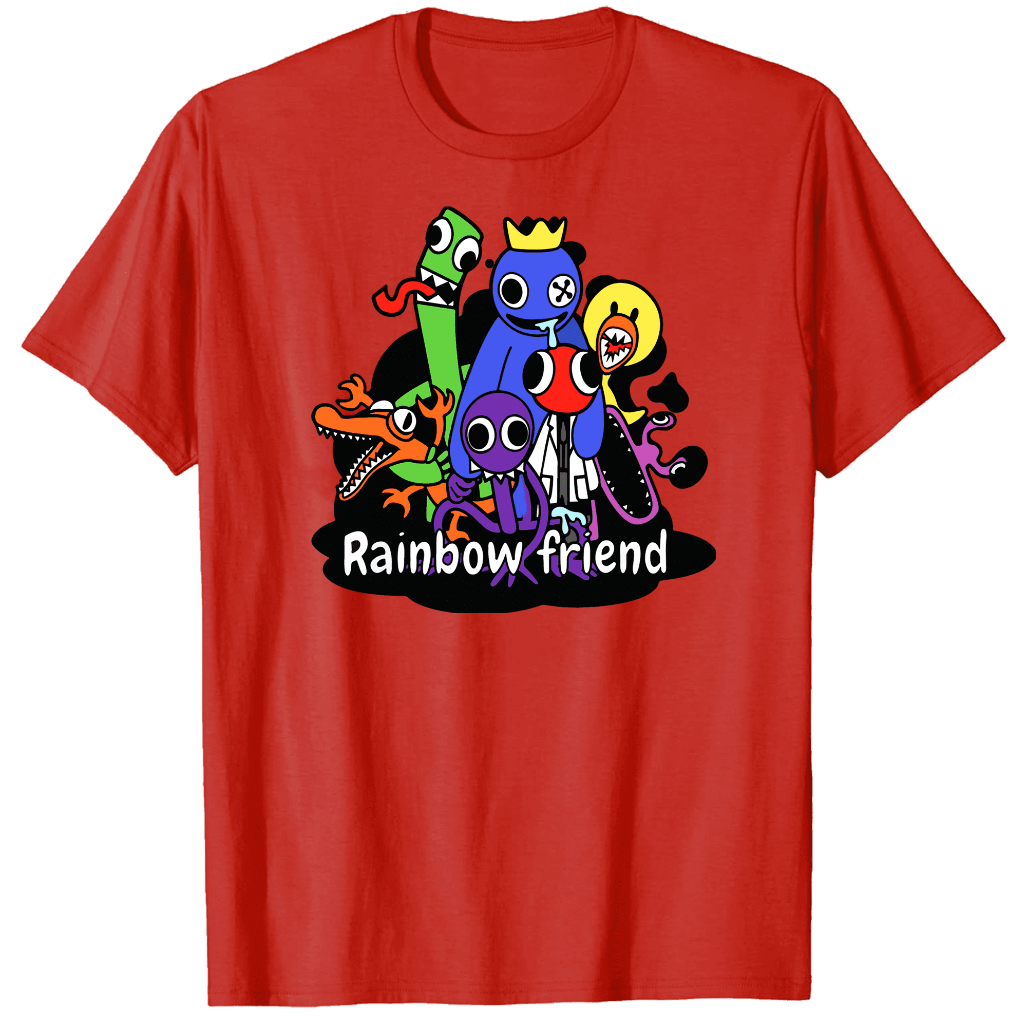 Red Scientist Rainbow Friend Kids T-Shirt for Sale by