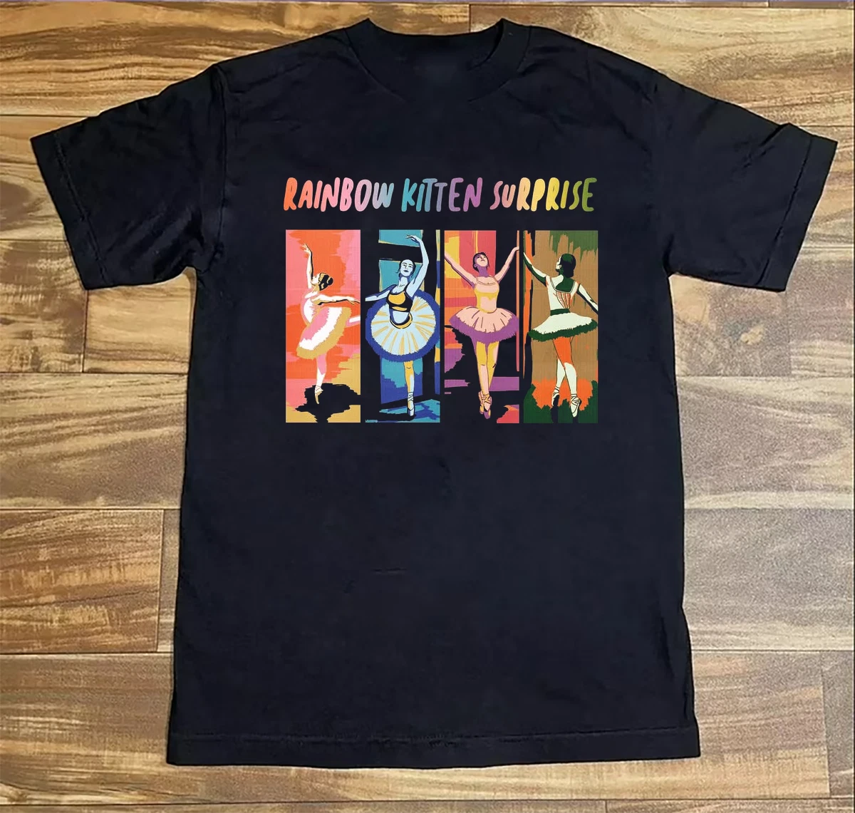 Rainbow Kitten Surprise Love Hate Music Box Tour Black All Size Shirt ...