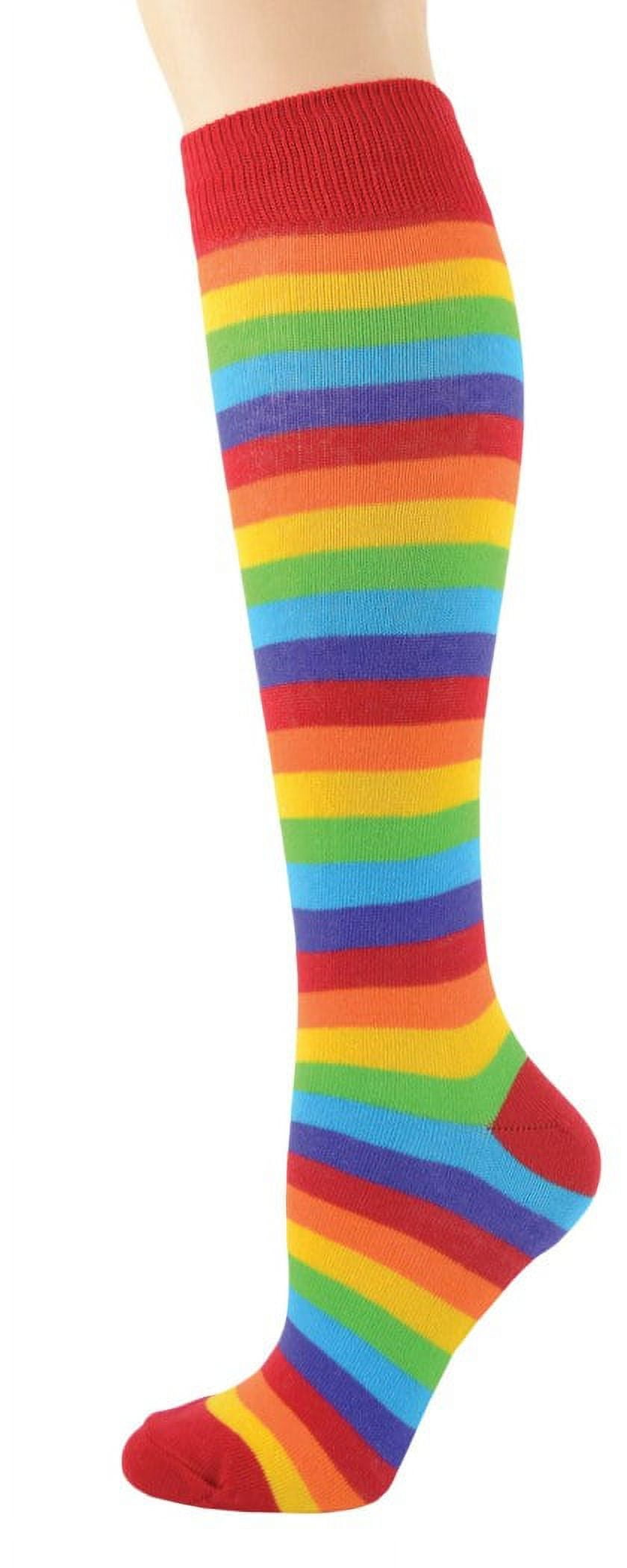 Rainbow Knee High Socks