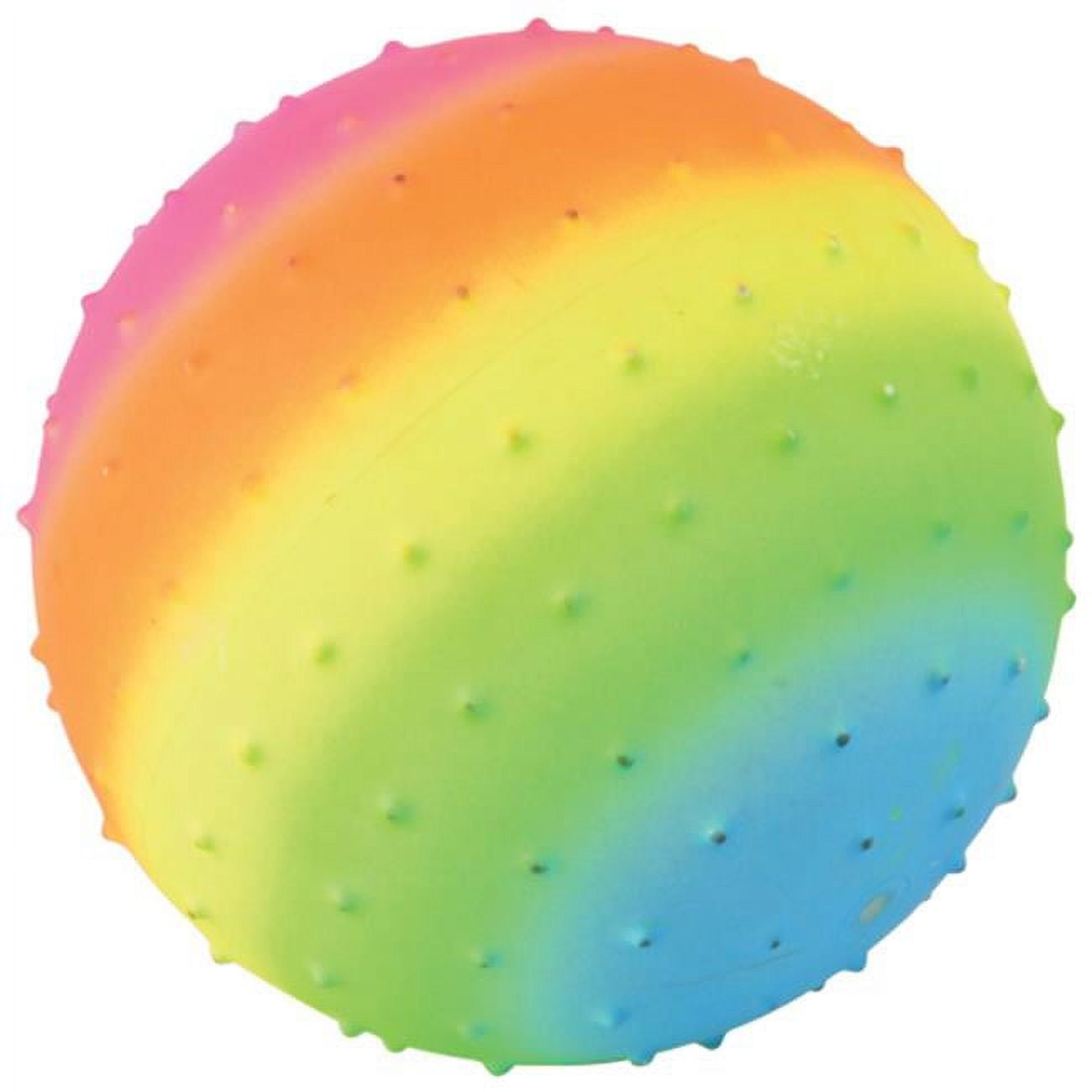 Rainbow Knobby Ball Pack of 12