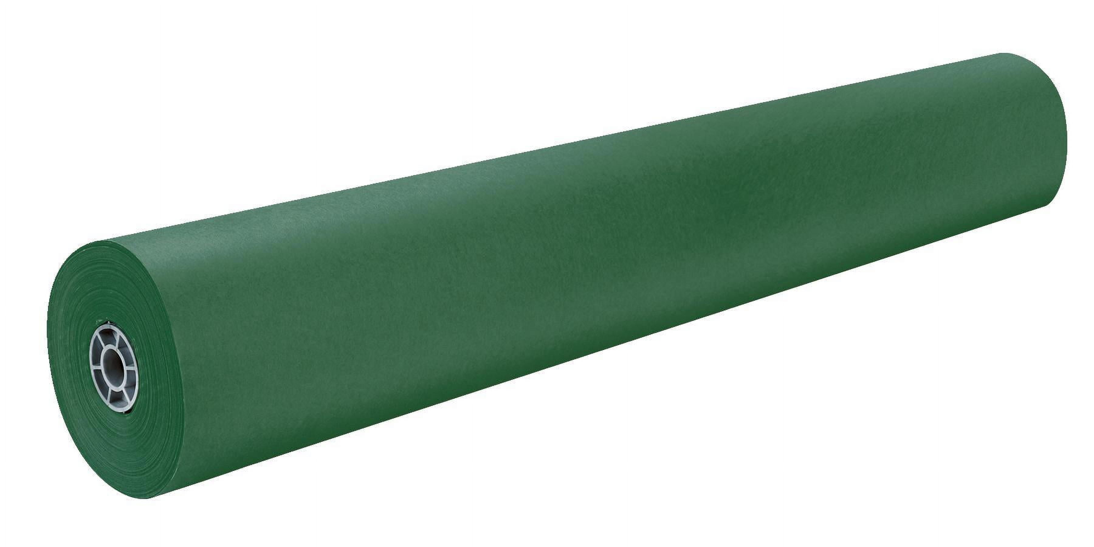 Rainbow Kraft Colored DuoFinish Craft Paper Roll, 40 lb, 36 Inches x 1000 Feet, Emerald