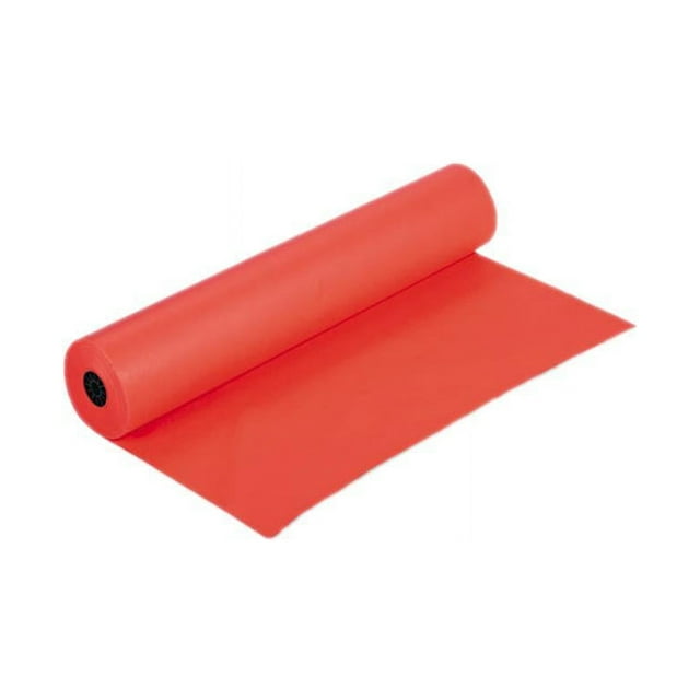 Rainbow Kraft Colored DuoFinish Paper Roll, 40 lb, 36 Inches x 1000 Feet, Orange