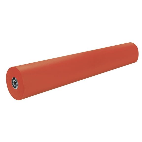 Rainbow Kraft Duo-Finish Kraft Paper Roll, 40 lb, 36 Inches x 1000 Feet, Orange