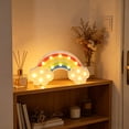 thumbnail image 1 of Rainbow LED Night Light, Cute Cloud Table Lamp for Kids Room Decor, 1 of 6
