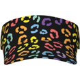 thumbnail image 1 of Rainbow LGBT Gay Pride Womens Sun Visor Hat Wide Brim Summer Protection Beach Sport Cap for Women Men, 1 of 8