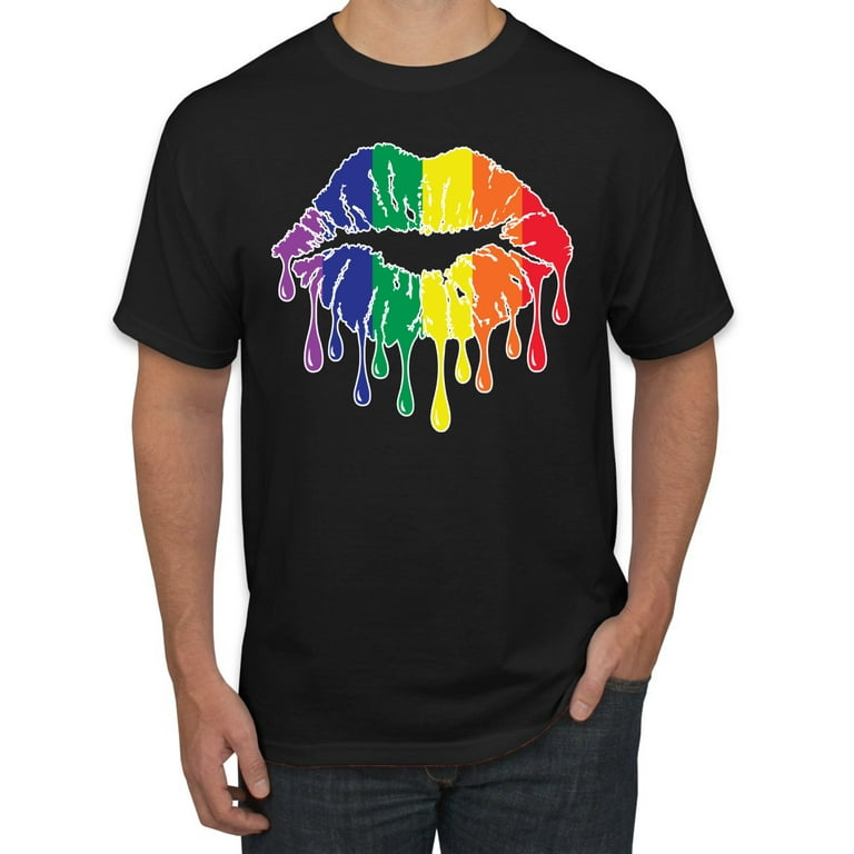 black gay pride shirt