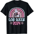 thumbnail image 1 of Rainbow Lab Week 2024 Laboratory Tech Funny Technologist T-Shirt, 1 of 3
