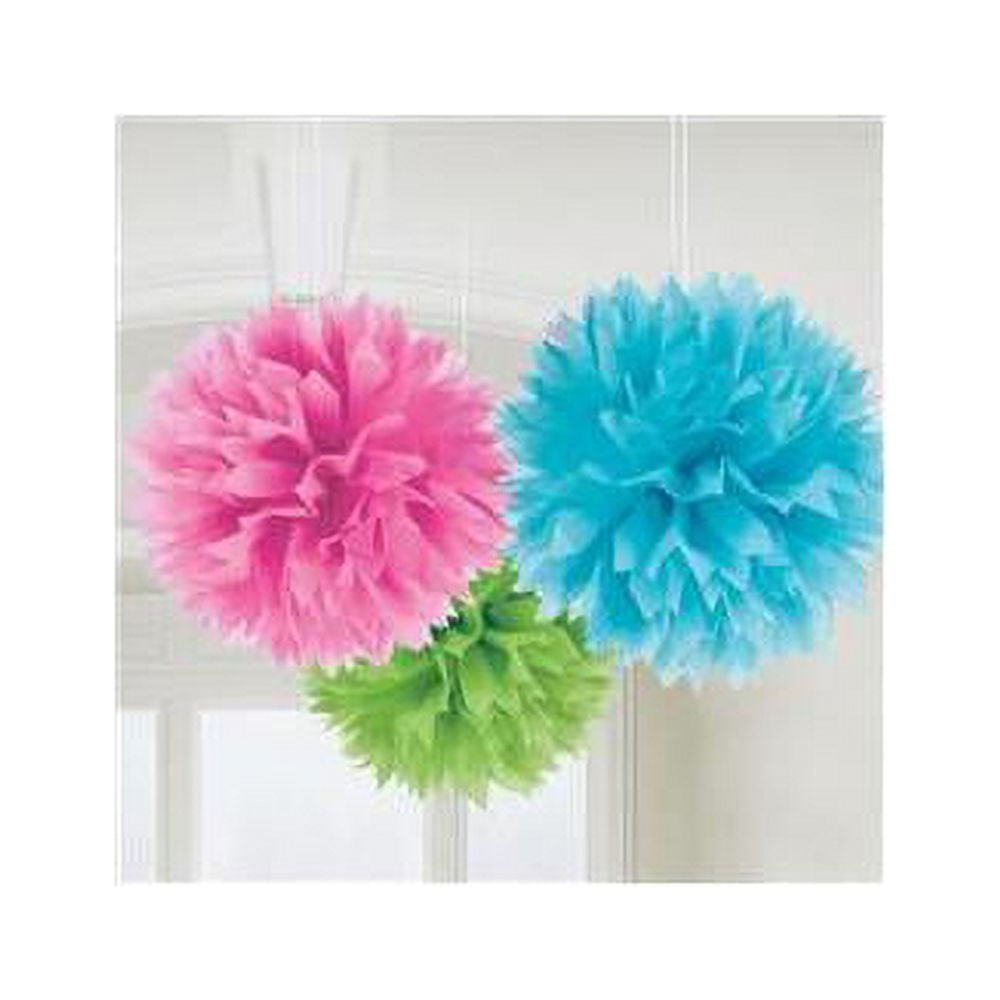 EpiqueOne 20-Piece Party Decoration Kit – Hanging Tissue Paper Pom Poms for  Weddings and Other Special Occasions – Easy to Assemble and Install –  Rainbow Set 