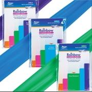 Rainbow Latex-Free Exercise Bands Multi-Packs, Heavy Resistance Pack, Level 3-5 Heavy - Super Heavy
