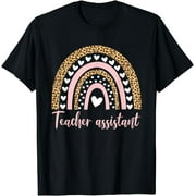 Rainbow Leopard Appreciation School Womens T-Shirt
