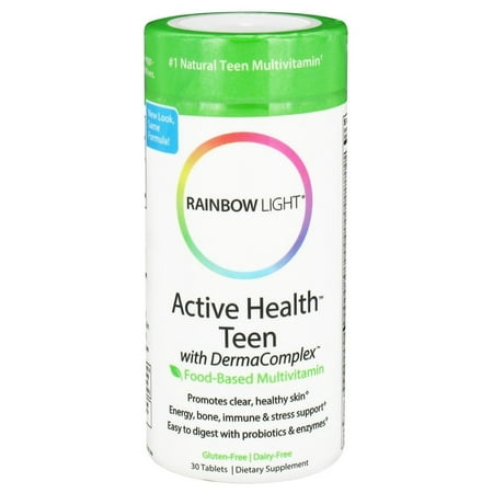 Rainbow Light - Active Health Teen Multivitamin - 30 Tablets