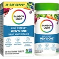 thumbnail image 1 of Multivitamin for Men with Vitamin C, D, Zinc, and Probiotics | 30 Vegetarian Tablets | by Rainbow Light, 1 of 8