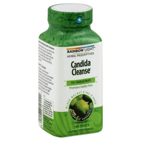 Rainbow Light Rainbow Light Herbal Prescriptives Candida Cleanse, 120 ea