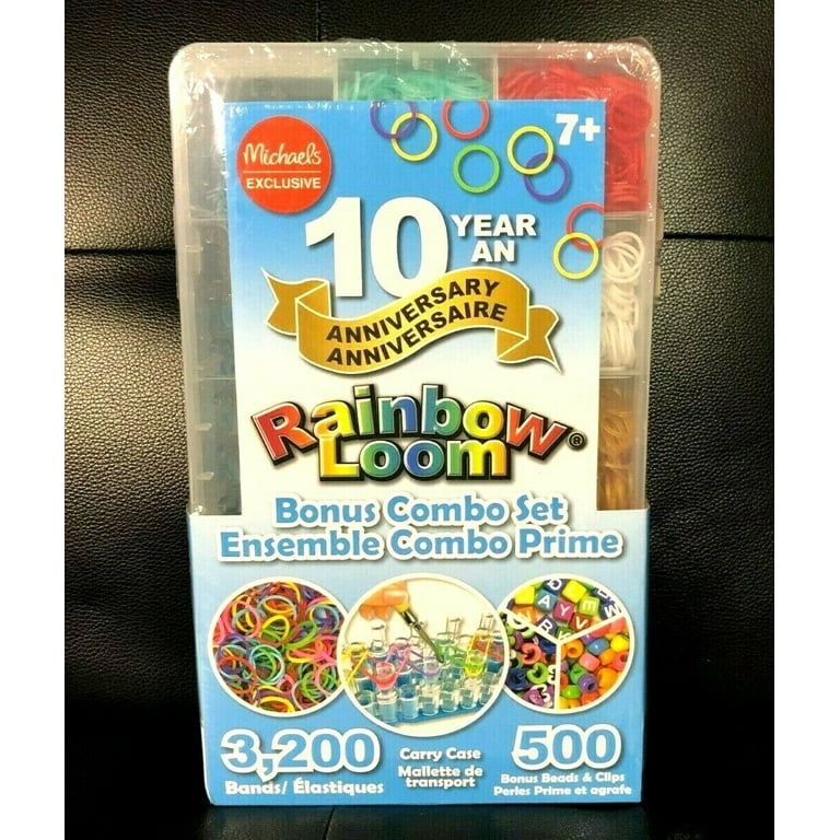 Rainbow Loom Kit Michaels Rainbow Loom, Bonus Combo Set, 3,200