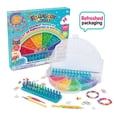 thumbnail interactive-video image 1 of Rainbow Loom Rubber Band Bracelet Making Craft Kit, Ages 7+, 1 of 8